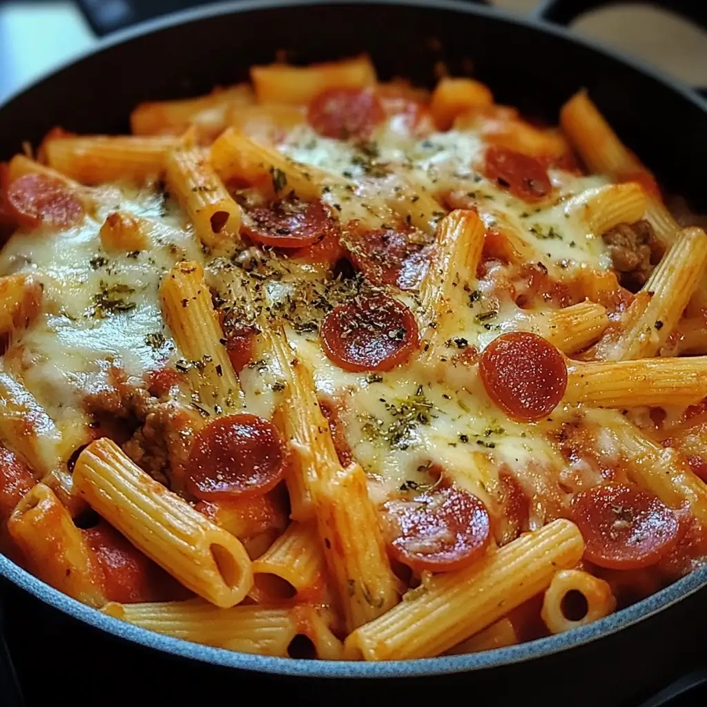 Easy One-Pan Pizza Pasta: Quick Weeknight Dinner Solution